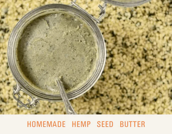 Homemade Hemp Seed Butter - Dr. Sebi's Cell Food