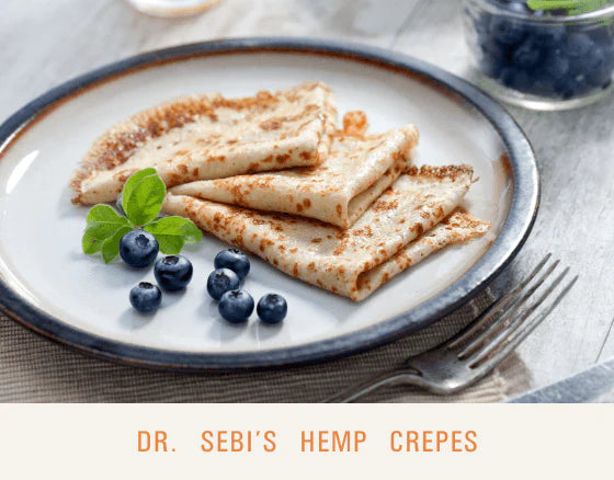 Hemp Crepes - Dr. Sebi's Cell Food