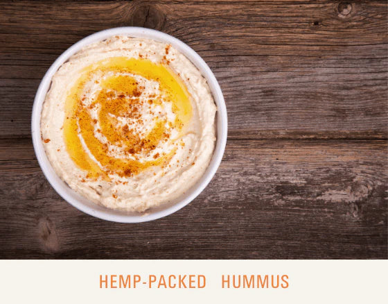 Hemp-Packed Hummus - Dr. Sebi's Cell Food