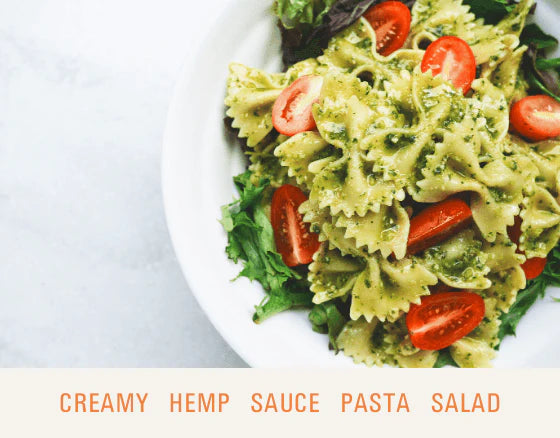 Creamy Hemp Sauce Pasta Salad - Dr. Sebi's Cell Food