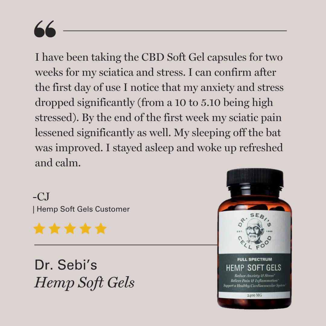 Full Spectrum - Hemp Extract Soft Gels - 2400mg